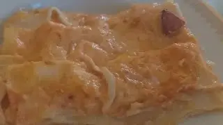 Lasagna con zucca e provola e pancetta 🥓