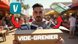 JE DÉVALISE LE VIDE-GRENIER : plus de 1000 € de jeux vidéos et vêtements !