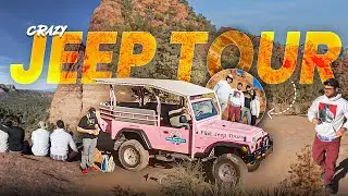 Dangerous Jeep Tour through the Red ragged mountains of Sedona Arizona 🇺🇸