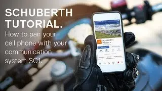 SCHUBERTH tutorial: How to pair your cell phone with your communication system SC1.