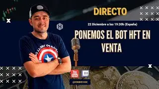 🔴 DIRECTO: Ponemos el bot Hobbiecode Shooter en VENTA
