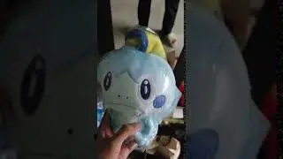 I bought a Sobble plushie