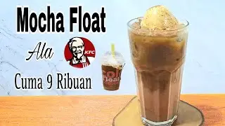 Mocha Float || Cara Bikin Mocha Float Di Rumah