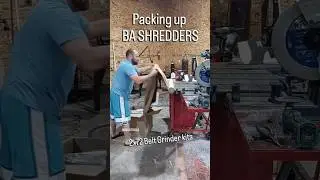 packing up BA SHREDDERS #metalworking #diy #tools