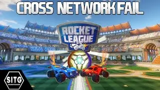 CROSS NETWORK FAIL - 2 V 2 | Rocket League #3