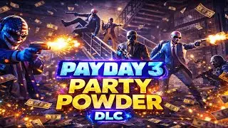 Payday 3 - Party Powder DLC Aggressive Gameplay (No Commentary) 4K