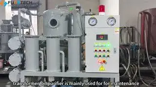 6000L/H transformer oil purifier