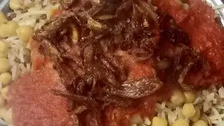 الكشري المصري بطريقة وتركات المطاعم 