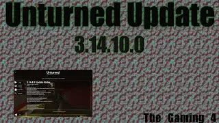 Unturned Update: 3.14.10.0 (Color coded items)