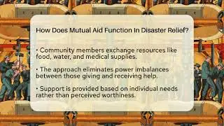 How Does Mutual Aid Function In Disaster Relief? - Socialism Explained