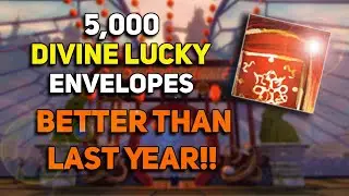 I opened 5,000 Divine Lucky Envelopes | With Data (Its better than Last year!)