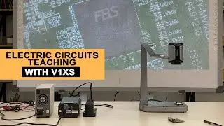 Использование документ-камеры Joyusing (V1XS с 12-кратным оптическим зумом) для обучения электрическим цепям