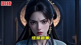 【完结漫剧】《成亲趣事》庶女阮南溪被迫替嫁，原以为要面对的是京城臭名昭著的纨绔谢家公子，却阴差阳错嫁给了锦衣卫指挥使谢渊——一个令人闻风丧胆的“活阎王”。#二次元 #已完结 #小说 #漫剧 #Ai