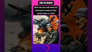 Germany's 1941 invasion code❓#shorts #quiz #germany