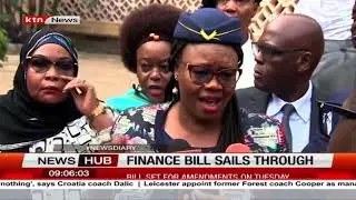 Finance bill sails through: MPs pass bill despite protests countrywide
