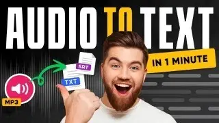 How to Transcribe Audio to Text Automatically | SubtitleBee Tutorial (2025 AI Tool)