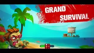 Grand Survival (Mini Raft) Part 3-  Ausflug auf die rostige Insel