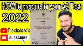 HOW to prepare for your A2 Test | SPOUSE VISA 2022 #uk #A2test #Trinity College￼