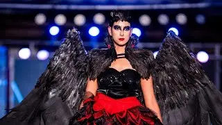Black swan beauty//Namuna College graduation fashion show Black swan sequence #fashionshownepal