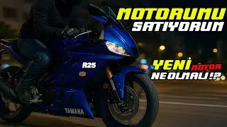 MOTORUMU SATIYORUM | YAMAHA R25 | #ankara #motovlog