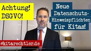 Kita2Day I DSGVO: Neue Hinweispflichten f&uuml;r Kita-Tr&auml;ger!