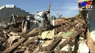 Cele 40 de familii din Corbu nu mai au linişte după viitura care a lovit localitatea - Litoral TV