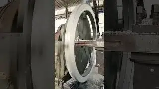 Aluminium Big Oil seal Machining #shortsvideo #engineering