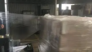 PROPAK MAS500 REMOTE CONTROL FULLY AUTO PALLET WRAPPING MACHINE
