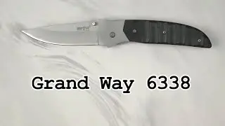 Нож складной Grand Way 6338, распаковка и обзор.