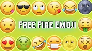 Free Fire All Emoji Pack| Free Fire Emoji Effect Editing-FF| Emoji Pack|