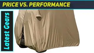 `Classic Accessories Fairway Golf Cart Cover: Essential All-Weather Shield!