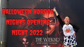 Halloween Horror Nights '22 Opening Night #halloweenhorrornights2022 #universalstudioshollywood
