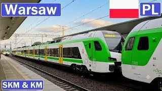 🇵🇱 WARSAW SUBURBAN RAILWAYS 2023 | Warszawska Kolej Podmiejska【4K】