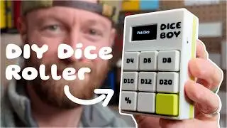 3D printed Arduino dice roller for RPG & tabletop games!