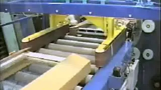 Horizontal wrapping machine stretch film wrapper