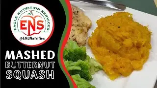 ENS Simple Mashed Butternut Squash | An easy, nutritious side dish for fall!
