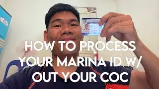 Paano kumuha MARINA ID kahit wala pang COC #trending #foryou