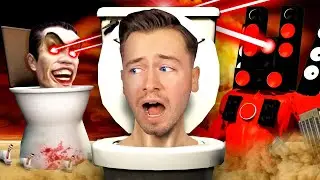 Ich REAGIERE auf SKIBIDI TOILET vs CAMERAMAN!🚽(FOLGE 43-50)