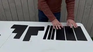 Craft table display stands - Assembly instructions