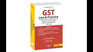 GST Law and Practice Book 2023 I Taxmann Book I CA Satbir singh