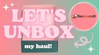 187|Unboxing beebeecraft New Items and First Resin Project