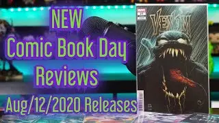 NEW Comic Book Day Reviews (August/12/2020 Releases) Venom | Hulk | Spider-Man and MORE