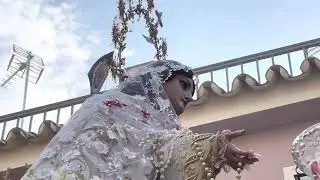 Petalada a Virgen del Rocío | Pentecostés 2023 | BM Virgen del Rocío Málaga | 4K