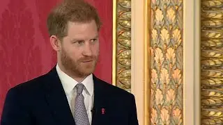 Prince Harry's awkward reaction when England and Canada are drawn in the same Rugby World Cup group