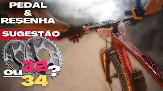 Pedal no SOL de 13h e Muito Morro. Tudo tem uma razão (Treino Brasil Ride) Resenha Coroa 32 ou 34T.😂