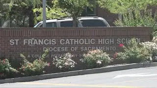 Students protest outside St. Francis High School over reports of racism, bullying