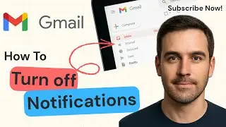 How to Turn Off Notifications on Gmail | Quiet Mode 2025
