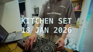 KITCHEN SET | Hip Hop x House DJ Set (while cooking meal prep)