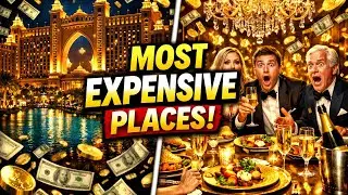 The most expensive restaurants and hotels around the world
