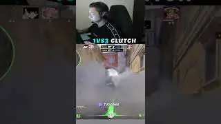 1VS3 CLUTCH 😎  #cs2 #tudson #twitch